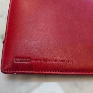 Coach Vintage Palm Pilot/Organizer Leather Cover